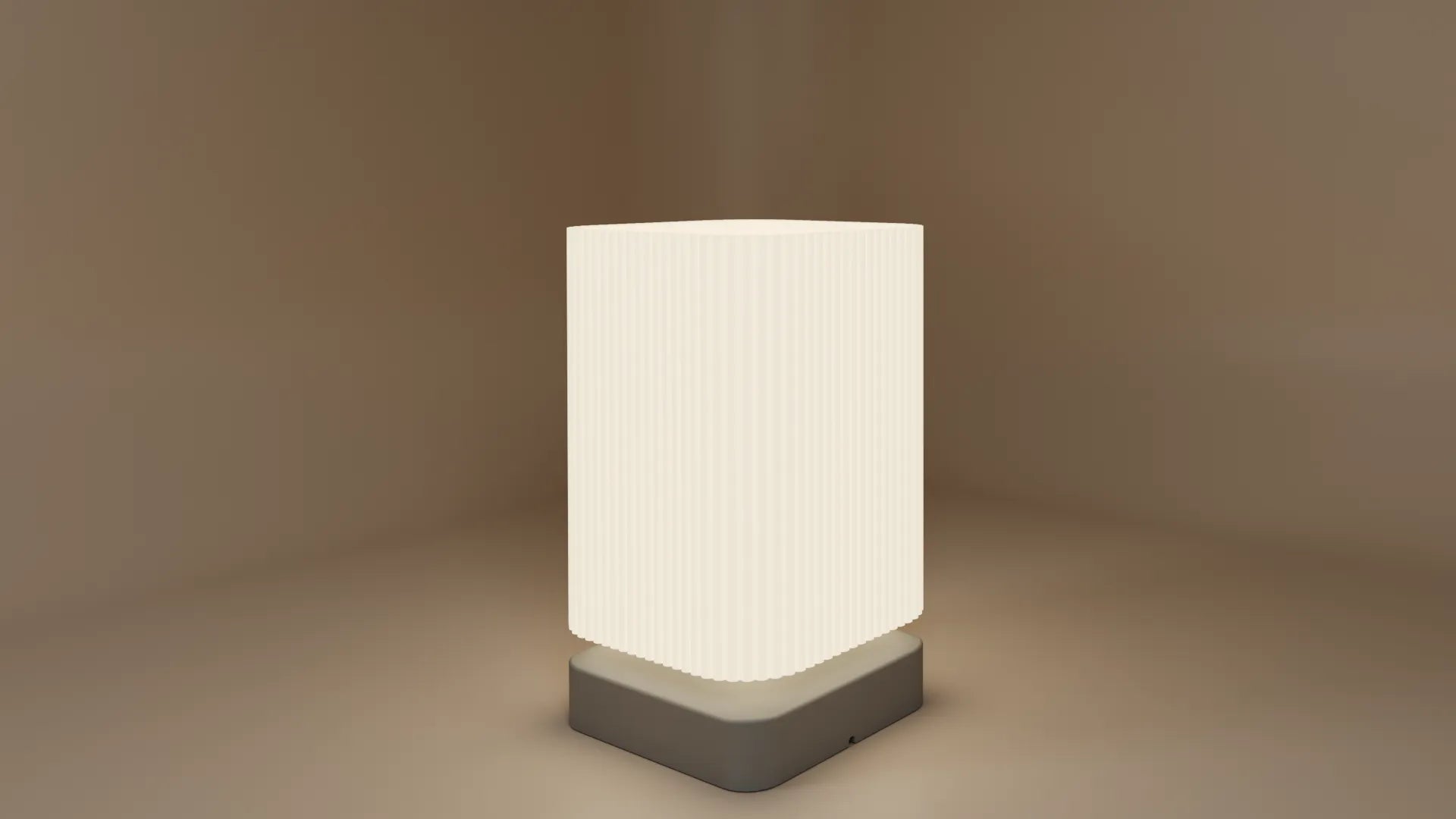 Modern Shoji LED Masa Lambası